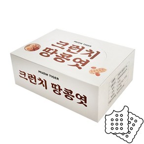 무직타이거 크런치땅콩엿(30g*15입), 1개, 450g