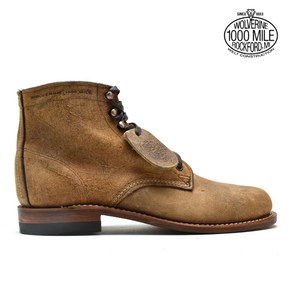 울버린 WOLVERINE W40304 1000 MILE 6인치 BOOT BROWN WAXY LEATHER 슈즈 브라운 왁시레더 남성