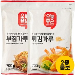 오늘좋은 부침가루 700g+튀김가루 700g, 1세트, 1.4kg