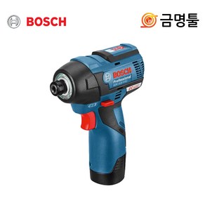 보쉬 GDR10.8V-EC 충전임팩드라이버 10.8V 2.0AH 2팩 BL모터 2단속도조절, 2개