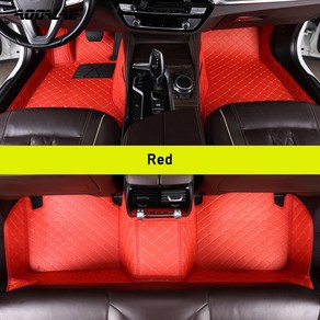 YOGOOGE 맞춤형 자동차 바닥 매트 렉서스 NX NX200t NX250 NX300 NX300h NX350 NX350h NX450h 용 자동차, 07 Red, 01 2022-2023