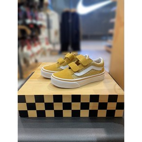 VANS 반스 키즈 글리터 Old Skool 올드스쿨 V VN000CYDDFC 남여공용 스니커즈