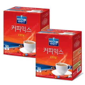 동서 맥스웰 오리지날 커피믹스 50T X 2개, 50개