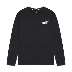 [푸마] PUMA 에센셜 NO.1 로고 여성 긴팔티 블랙 586962-01