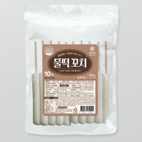 냉동물떡꼬치 선진식품 600G(60Gx10EA), 1개, 600g