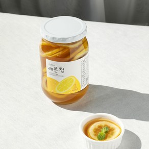 허밍테이블 레몬청 (유기농원당 수제청), 500g, 1개, 1개입