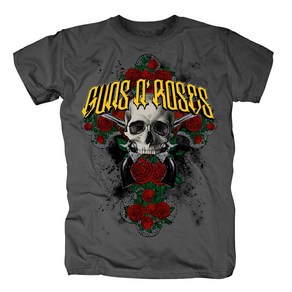 ROCKPANDA Guns N Roses Rose Coss 반팔티