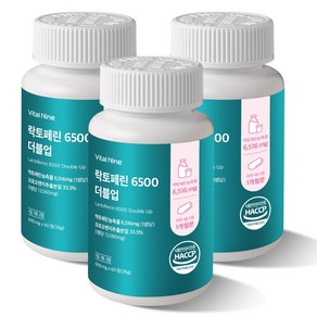 프랑스산 락토페린 모로오렌지 단백질3종 600mg, 3개, 60정