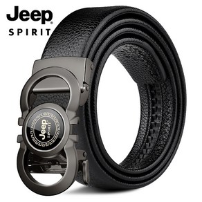 JEEP SPIRIT 100% 자동 소가죽 비지니스 캐주얼 벨트 BT0469 + 벨트선불박스 증정