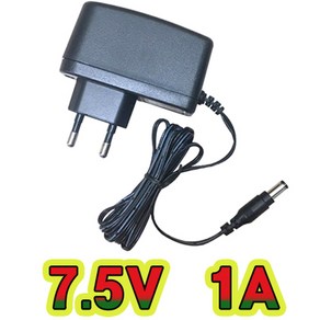 순흥전기 어댑터 7.5V 1A 벽걸이형 SMPS 1000mA 어댑터 아답터 직류전원장치