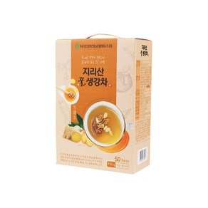 지리산 꿀 생강차 스틱 국내산 주제 생강 차, 1세트, 1개입, 750g