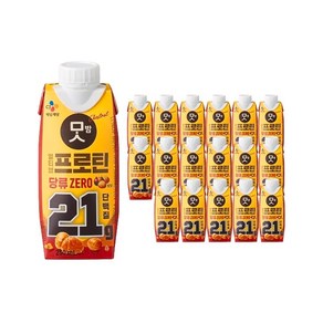 CJ제일제당 얼티브 프로틴 밤맛 250ml x18입, 18개