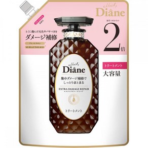 Diane 트리트먼트 [데미지보수] 플로럴&베리향 퍼펙트 뷰티 엑스트라 데미지 리필 660ml, 1개