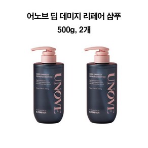 [1+1] 어노브 딥 데미지 리페어 샴푸 더블 기획세트 (500g+500g), 500g, 2개