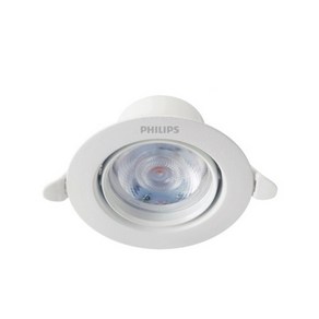 필립스 PHILIPS 3인치 7W LED다운라이트 SL264 4000K 2700K 타공 68파이, 백색-4000K-좀 더 부드러운 중간빛, 1개