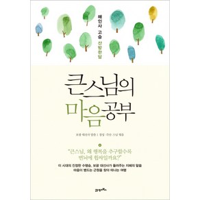 큰스님의 마음공부:해인사 고승 산방한담, 21세기북스, 보광 대선사