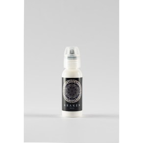 크라켄 타투잉크 1oz ( KRAKEN TATTOO INK ) (문신용품재료 문신잉크 컬러잉크 블랙잉크 타투색소), 1개, WHITE (화이트)