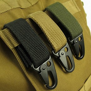 molle 키퍼홀더 밀리터리 벨트 키홀더 택티컬 열쇠고리, 베이지