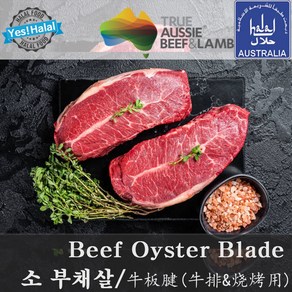 Halal Beef Oyster Blade Australian Beef 소고기 부채살 (600g 호주산 목초육 할랄)