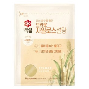 백설스위트리 자일로스 갈색설탕, 1kg, 5개