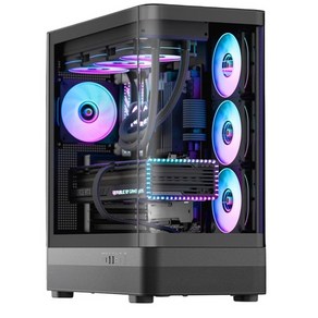 CORSAIR 3500X 강화유리 (블랙) 케이스-미들타워, 선택없음, 1개