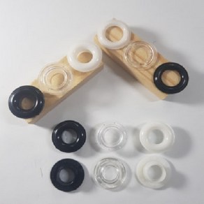 대성스냅 플라스틱 아일렛 20mm 24mm, 100개, 20투명