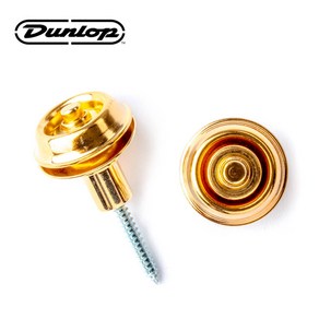 Dunlop - Flush Mount Straplock / 던롭 스트랩락 Gold (SLS1404G)