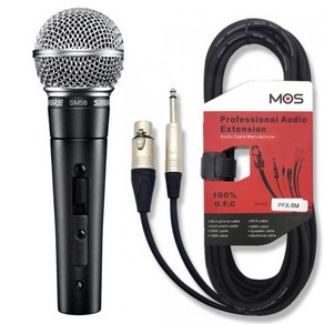 SHURE SM58SK 버스킹 유선마이크 PFX-5M 케이블포함