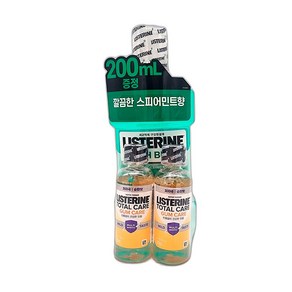 LISTERINE 리스테린 후레쉬버스트 750mL + 검케어 200ml 증정 입냄새 구취제거 구강청결제, 1개