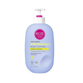 EOS 바디로션 473ml 1팩 바닐라 캐시미어 eos Shea Bette Body Lotion- Vanilla Cashmee 24-Hou, 1개