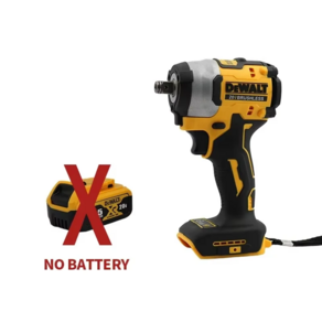 DEWALT 무선 임팩트 렌치 키 브러시리스 전동 공구 가변 속도 충전식 406NM DCF922, 6) UK - No battey, 1개
