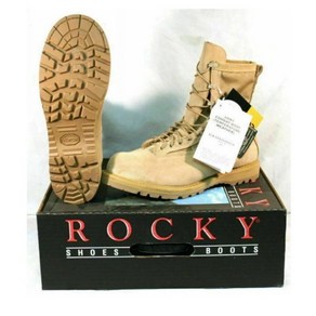 US정품 미군 US 록키워커 사막화 고어텍스군화 285 US사막화 고어부츠 4계절 부츠 MADE IN USA ROCKY Desert Tan