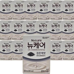 대상웰라이프 완전균형영양식 뉴케어 고소한 검은깨 (1BOX 200ml x 30입), 30개