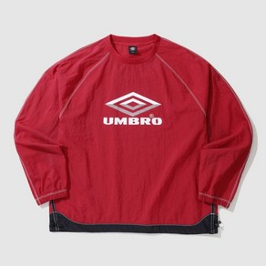 [백화점매장판] 엄브로 UMBRO 24FW 크리스피 타슬란 긴팔 피스테 레드