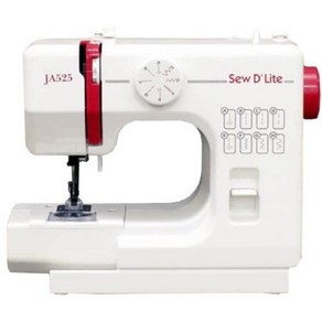 JANOME 컴팩트 전동 재봉틀 [sew D`Lite] JA525