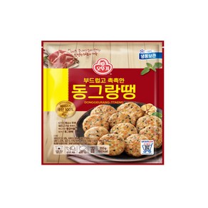 (냉동)오뚜기 부드럽고촉촉한동그랑땡1kg, 1kg, 1개