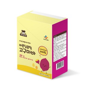 CJ 아이누리 바른 달콤함 고구마바 200g (20g x 10입), 1개