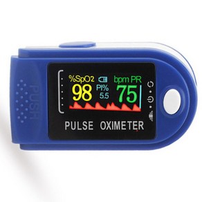 원터치 손가락 산소포화도 측정기 OXIMETER 맥박측정, 1개