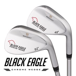 [100%국내산]미사일 NEW BLACK EAGLE CHROME 블랙이글 크롬 웨지-4종택1