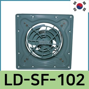 LD 바람돌이 고풍압 유압식 환풍기 LD-SF102 날개 25cm 강력 배출, 1개, 타공(300mmX300mm)