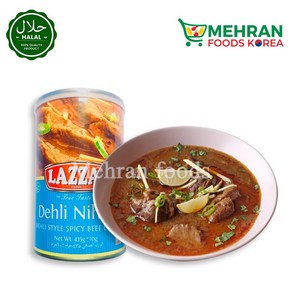 LAZZAT Dehli Nihari / Nehari (Ready to Eat) 435g 델리 니하리