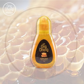 태국 엉떵꿀 리치꿀 OngDhong 고품질, 1개, 275g
