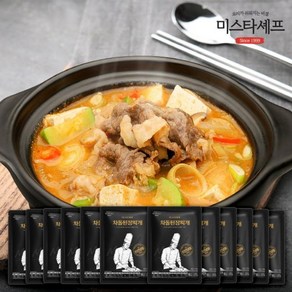 와이지유통 미스타셰프 차돌된장찌개 500g x 12팩, 12개