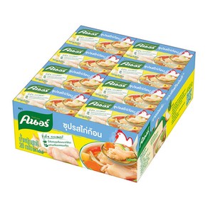 크노르 치킨 큐브 스톡 1팩 (24개) Knorr Chicken Flavor Bouillon Cubes CASE (24 x 20 g packs) 16.9 oz (480 g)