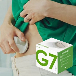 덱스콤 G7 무채혈 연속 혈당측정기 당뇨체크기 혈당검사기, 1개, DEXCOM G7