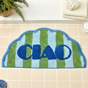 [모던하우스 인천점] CIAO 터프팅 발매트 BLUE 67X38cm -[BG2025029], 단품