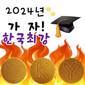 [애니펀]수제달고나 먹고 2024년 가자 KAIST 카이스트 포항공대 서울대 단체선물 찹쌀떡 합격엿 합격선물