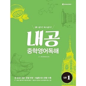 내공 중학영어독해 입문. 1 내신공략 독해공략, 단품