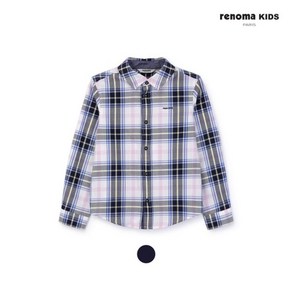 (백화점 상품) [레노마 키즈]남아 멀티체크 셔츠 (R2411B302_11) 4696015, 네이비/140, 네이비, 1개