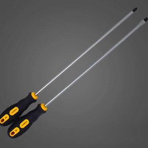 롱 드라이버 십자 특대 일자 50cm 긴 복사기 빅 복합기 수리용 대형, 01.십자 6x500mm, 1개